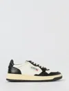 Autry Medalist Low Sneakers With Classic Silhouette And Perforated Detailing In Black