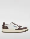 Autry Medalist Leather Low-top Sneakers In Weiss