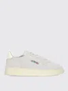 Autry Low-top Suede Sneakers With Elevated Sole In Sand