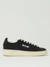 Autry Dallas Low Sue Stars Black Sneakers Sneakers