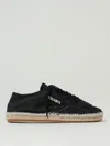 Autry Low Top Denim Espadrilles Sneakers In Black