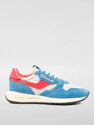 Autry Reelwind Panelled Sneakers In Blau