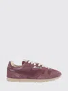 Autry Windspin Sneakers With Used-effect Suede In Burgundy