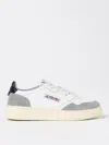 Autry Medalist Leather Sneakers In Grau