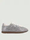 Autry Sparkling Low Top Leather Sneakers In Gray