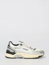 Autry Hyperway Sneaker In Mesh And Suede Sneakers Silver In Black