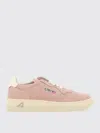 Autry Sneakers Medalist In Suede Color Silk In Pink