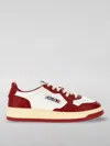 Autry (wmns)  Medalist Low Leather 'red White' In Red