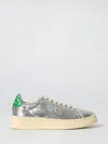 Autry Dallas Low Sneakers Featuring Crystals In Silver