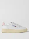 Autry Medalist Low Leat Leat Wht Pink In White