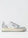 Autry Logo Low Woman Sneakers In Gray