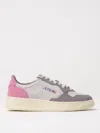 Autry Tricolor Suede Medalist Low Sneakers With Padded Collar In Multi