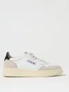 Autry Two-tone Leather And Suede Medalist Sneakers In White
