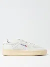 Autry Easeknit - Perforated Fabric Trainers In White