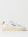 Autry Sneakers Medalist In Cowskin In Weiss