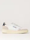 Autry Two-tone Leather And Suede Medalist Sneakers In White