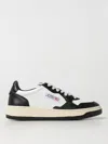 Autry Classic White Sneakers With Leather Detailing In Weiss