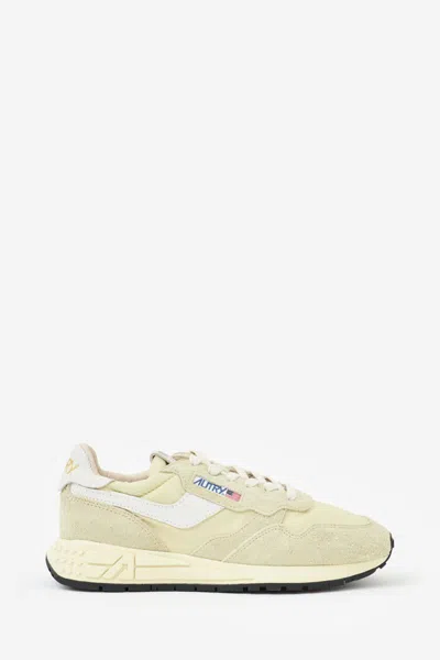 Autry Sneakers In Beige