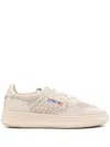 Autry Easeknit Medalist Sneakers In Beige