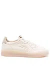 Autry Ivory Sneakers With Design And Cushioned Sole In Beige