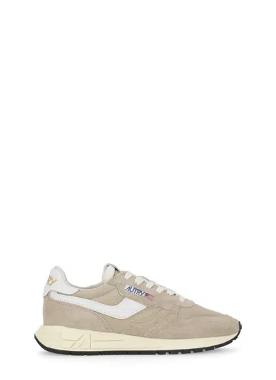 Autry Sneakers In Beige
