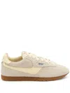 Autry 'windspin Low' Grey Sneaker With Logo On The Side And On The Heel In Beige