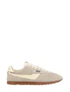 Autry 'windspin Low' Grey Sneaker With Logo On The Side And On The Heel In Neutral