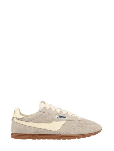Autry Sneakers Beige In Neutral