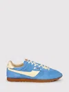 Autry Windspin Sneakers In Suede And Kyoto Leather And Rutabaga