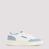 Autry White And Light Blue Sneakers In White