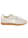 Autry 'windspin Low' Grey Sneaker With Logo On The Side And On The Heel In Brown