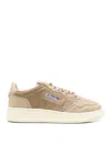 Autry Medalist Low Sneakers In Brown