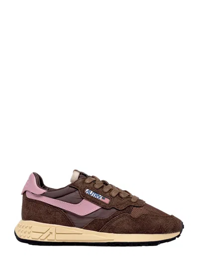 Autry Sneakers In Brown