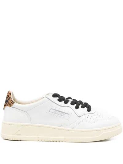 Autry Sneakers Brown In White
