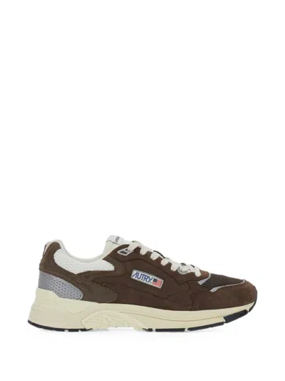Autry Dynamic Suede And Mesh Sneakers With Action Cush Technology In Multi