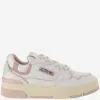 Autry Logo-embellished Side Panels Leather Sneakers