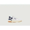 Autry Clc Sneakers In Leather And Suede In White/space/vapor