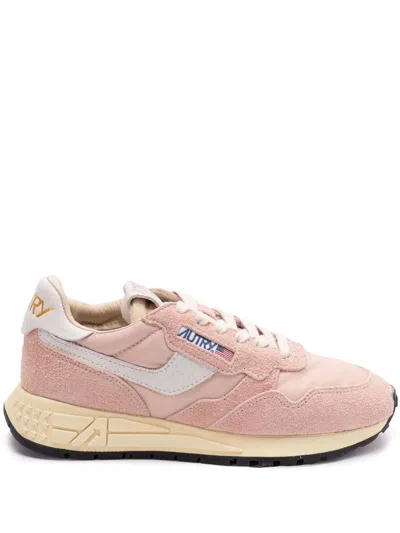 Autry Sneakers In Powder Pink