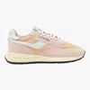 Autry Low Top Sneakers With Rubber Sole And Suede Panels