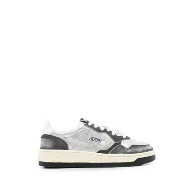 Autry Medalist Metallic-effect Sneakers In Multi