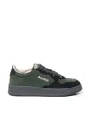 Autry Medalist Low Sneakers In Green, Black