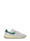 Autry Reelwind Super Vintage Grey Sneakers With Logo Patch On The Tongue And Contrasting Heel In Fabric An In Gray