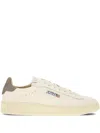 Autry Dallas Leather Sneakers In Gray