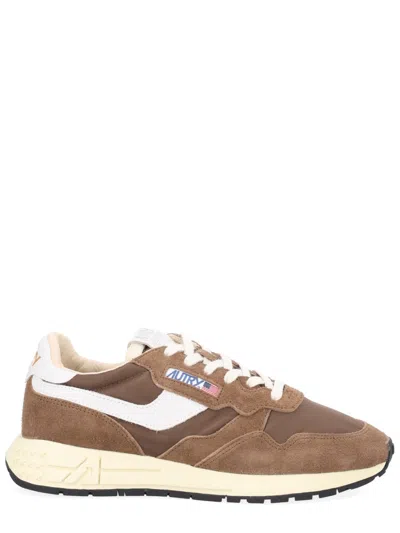 AUTRY AUTRY SNEAKERS IN SUEDE AND FABRIC