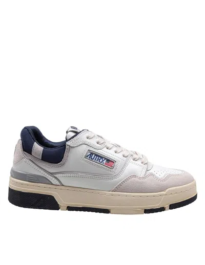 Autry Sneakers In Suede, Nubuck, Mesh And Leather In Wht/space