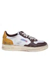 AUTRY AUTRY SNEAKERS IN VINTAGE EFFECT LEATHER