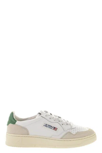 Autry Sneakers Low Leather And Suede In Multi