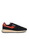 Autry Reelwind Low Sneakers In Black