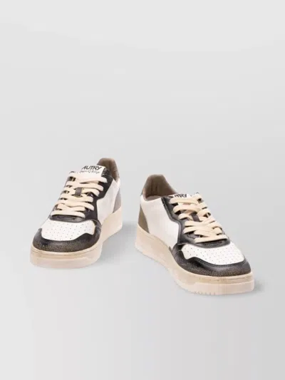 Autry Sneakers Low Top Contrast Panels