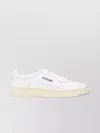 Autry Low Top Sneakers Perforated Toe Box In White